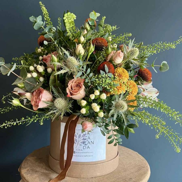 Flores especiales en sombrerera