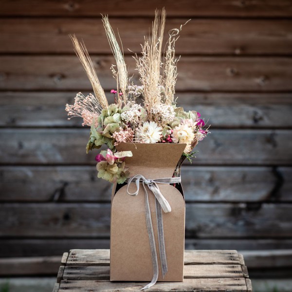 Caja flores preservadas