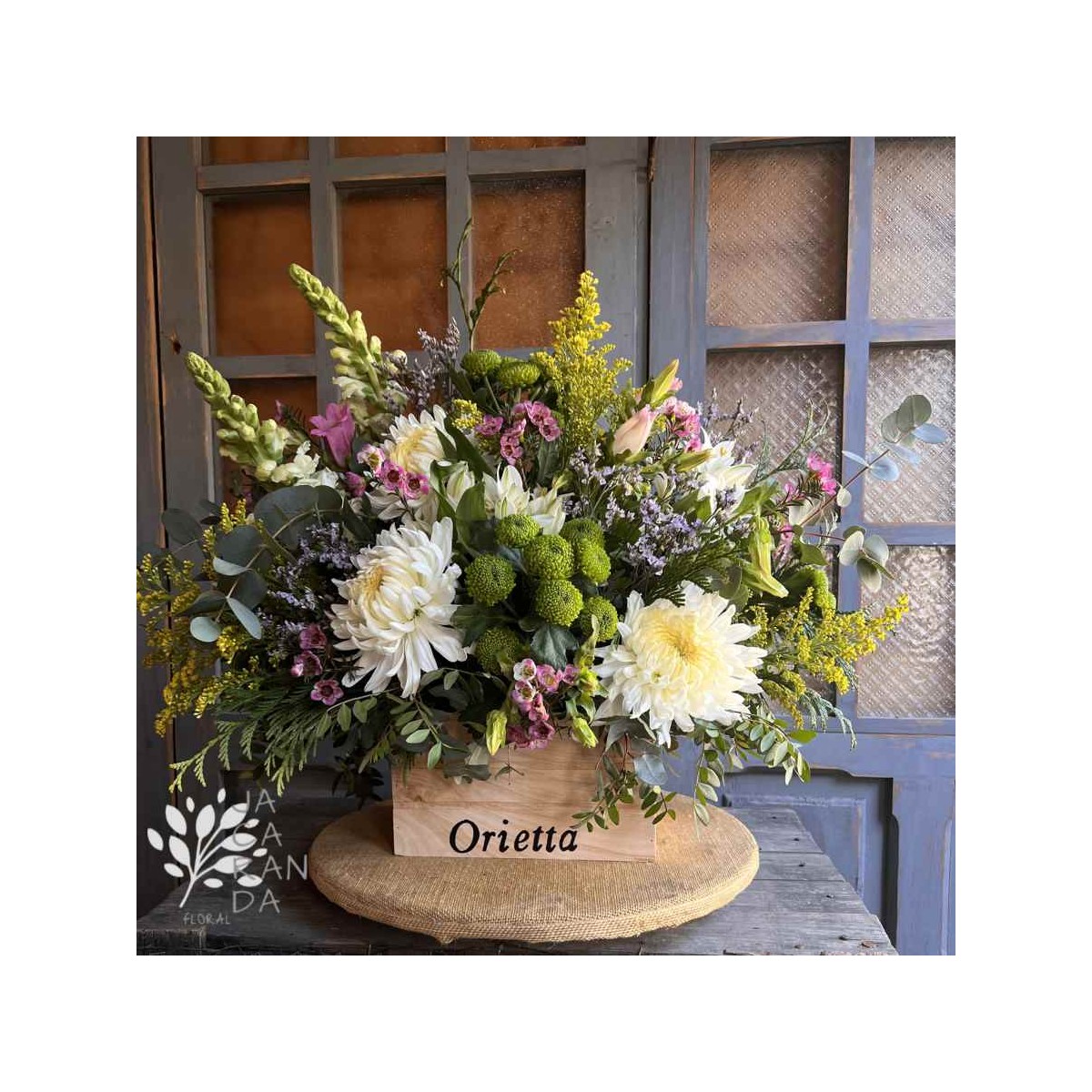 Caja flores silvestres